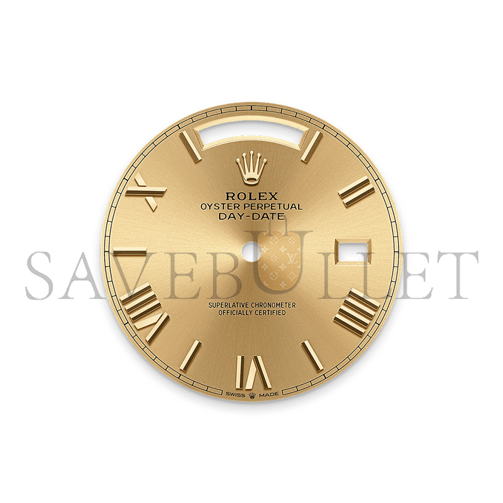 R*l*x day-date 40 oyster, 40 mm, yellow gold watch 228238-0006